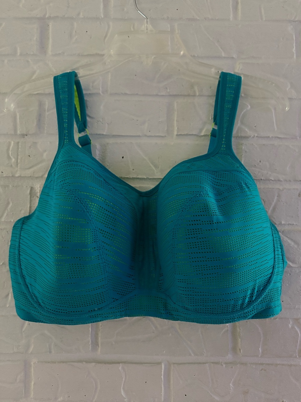 Panache Power High Impact Underwire Sports Bra 5021 Teal/Lime